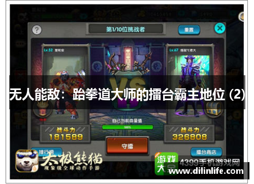 无人能敌：跆拳道大师的擂台霸主地位 (2)